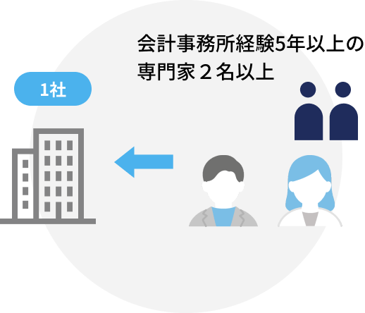 Expert team illustration